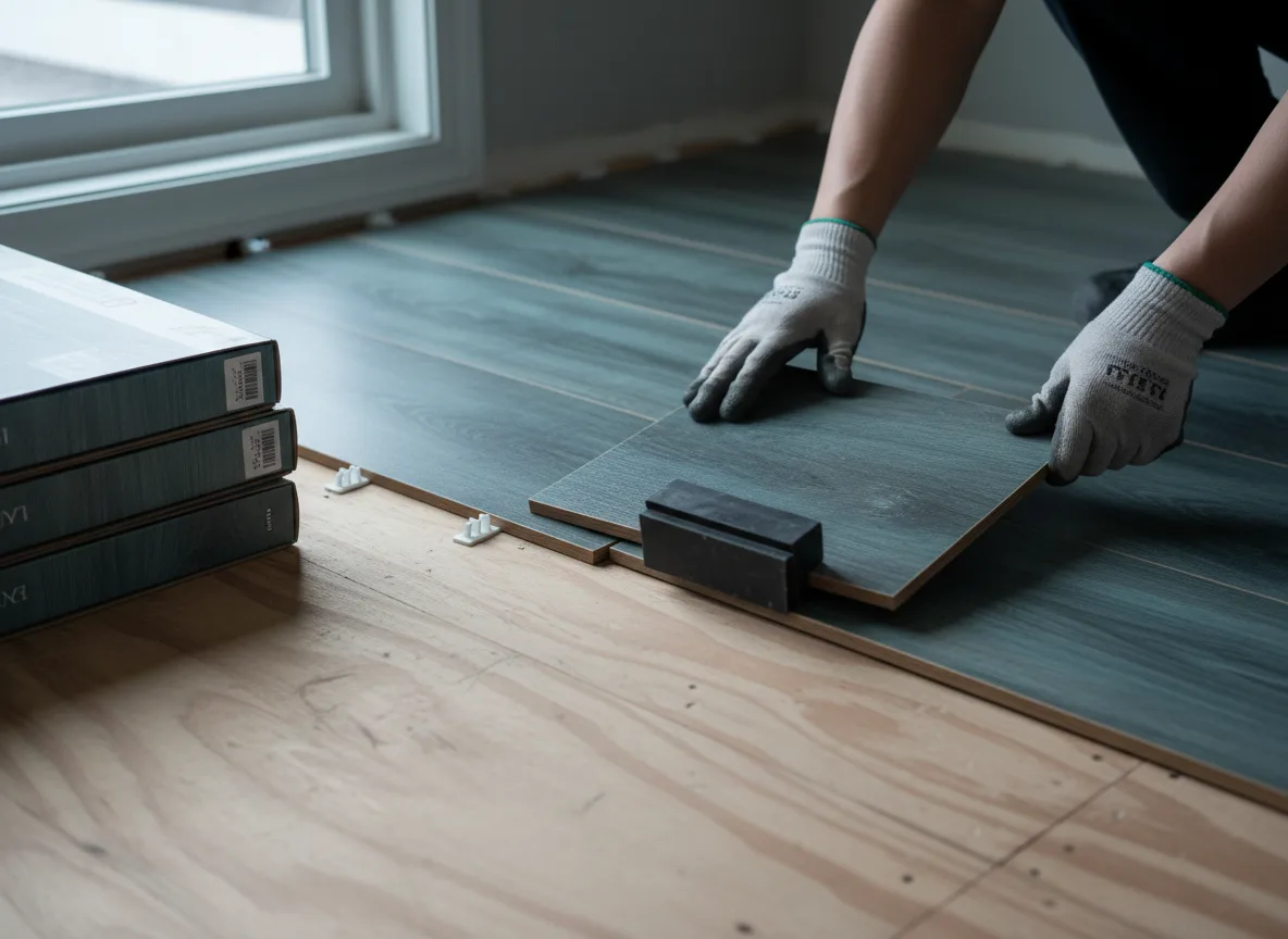 Luxury Vinyl Plank Installation company in Williamstown, VT